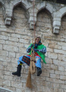 Befana in Gubbio, Italy